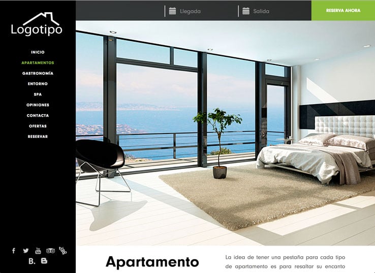 diseño web casas rurales