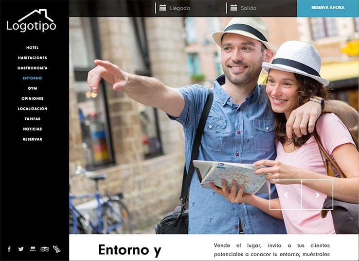 diseño web casas rurales