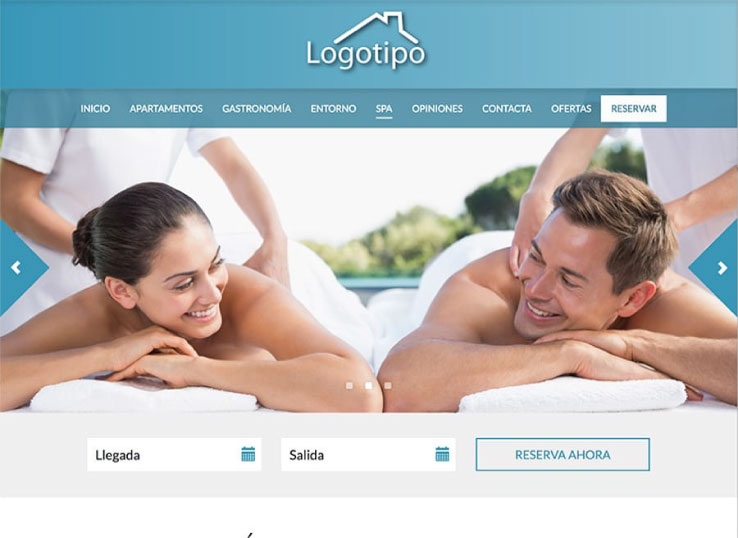 diseño web casas rurales