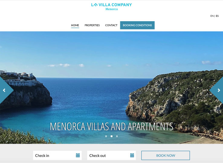 diseño web casas rurales