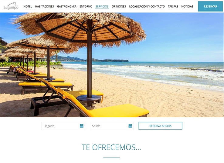 diseño web casas rurales