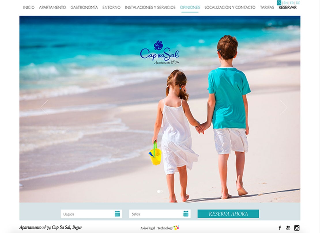 diseño web casas rurales