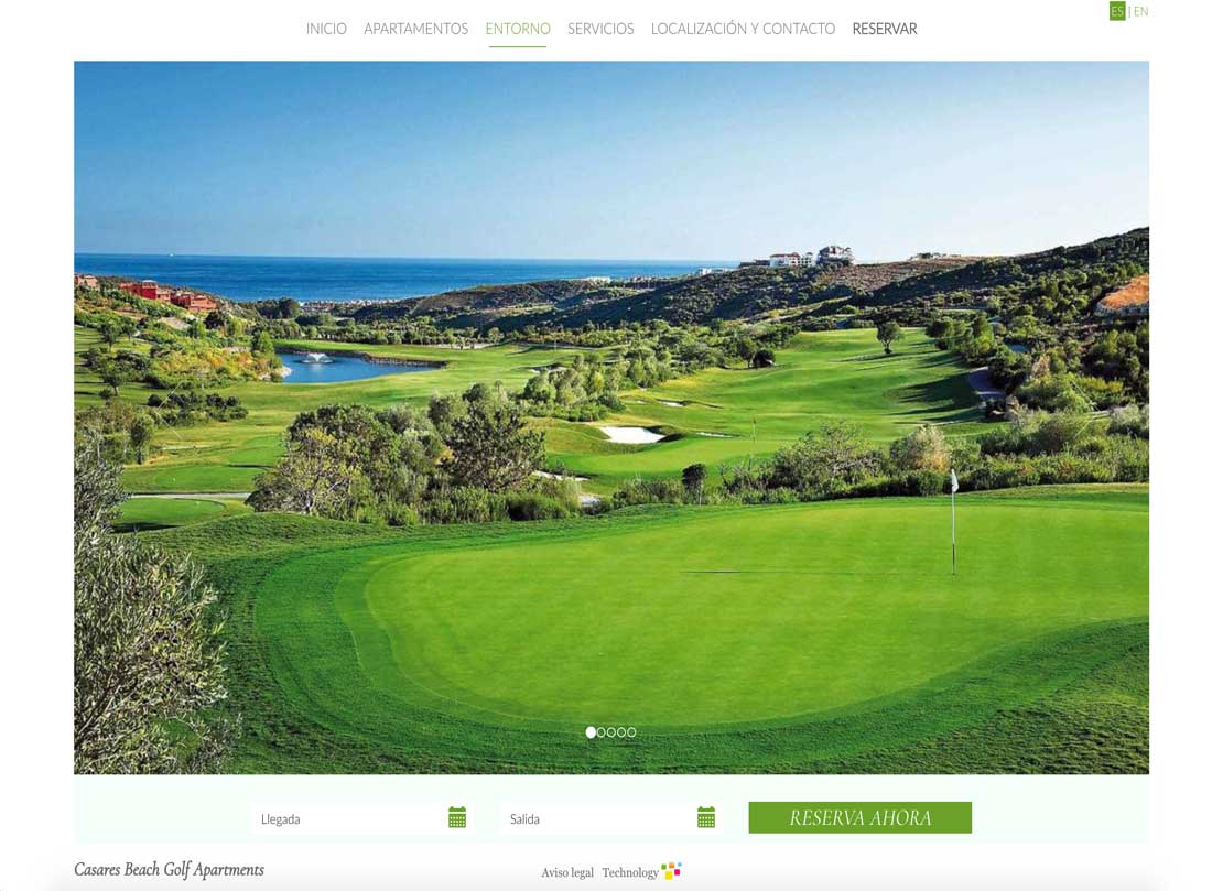 diseño web casas rurales