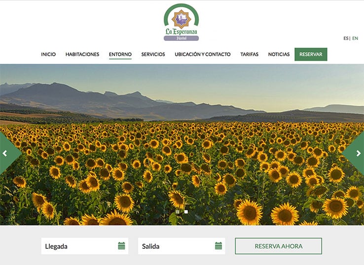 diseño web casas rurales