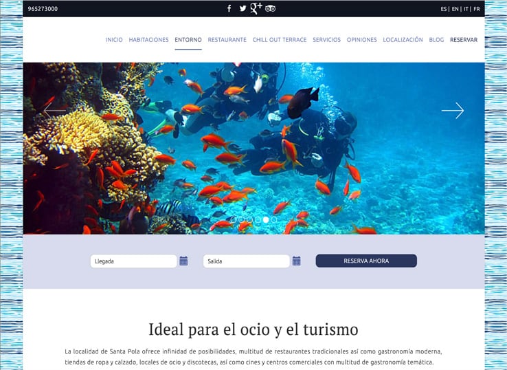 diseño web casas rurales