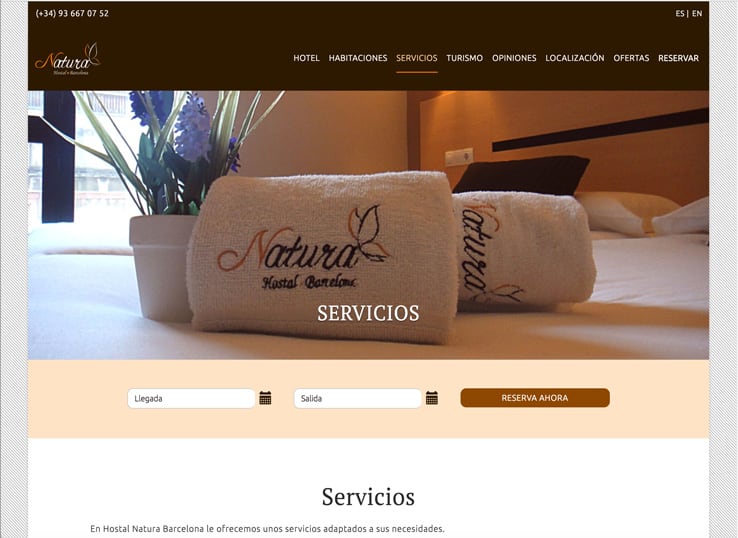 diseño web casas rurales