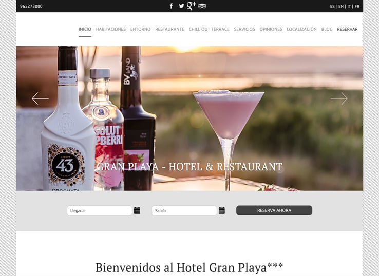 diseño web casas rurales