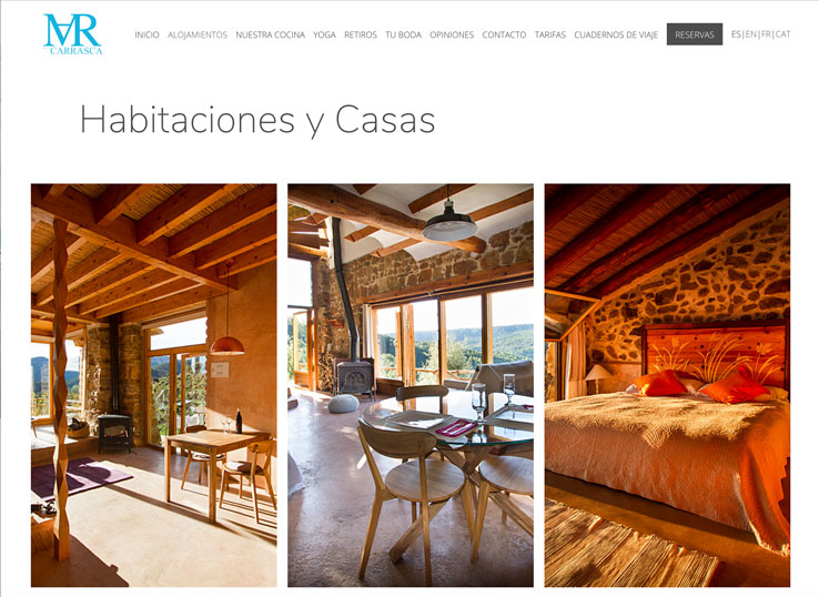 diseño web casas rurales