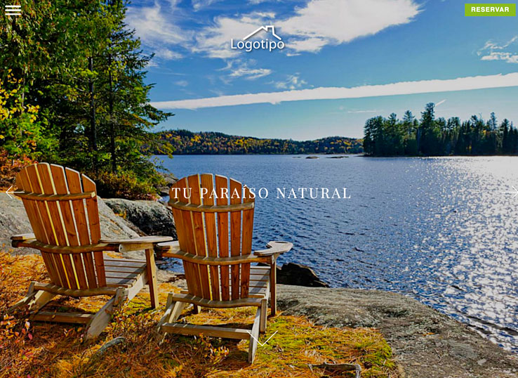 diseño web casas rurales