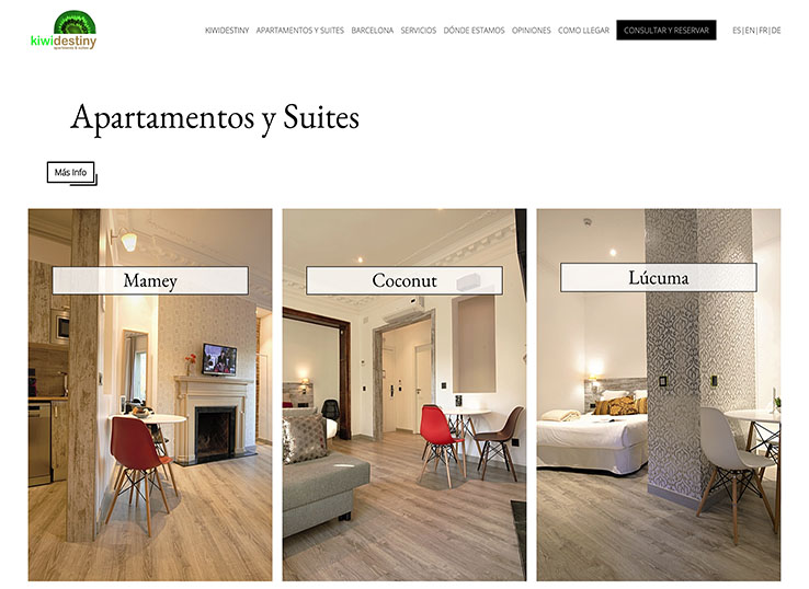 diseño web casas rurales