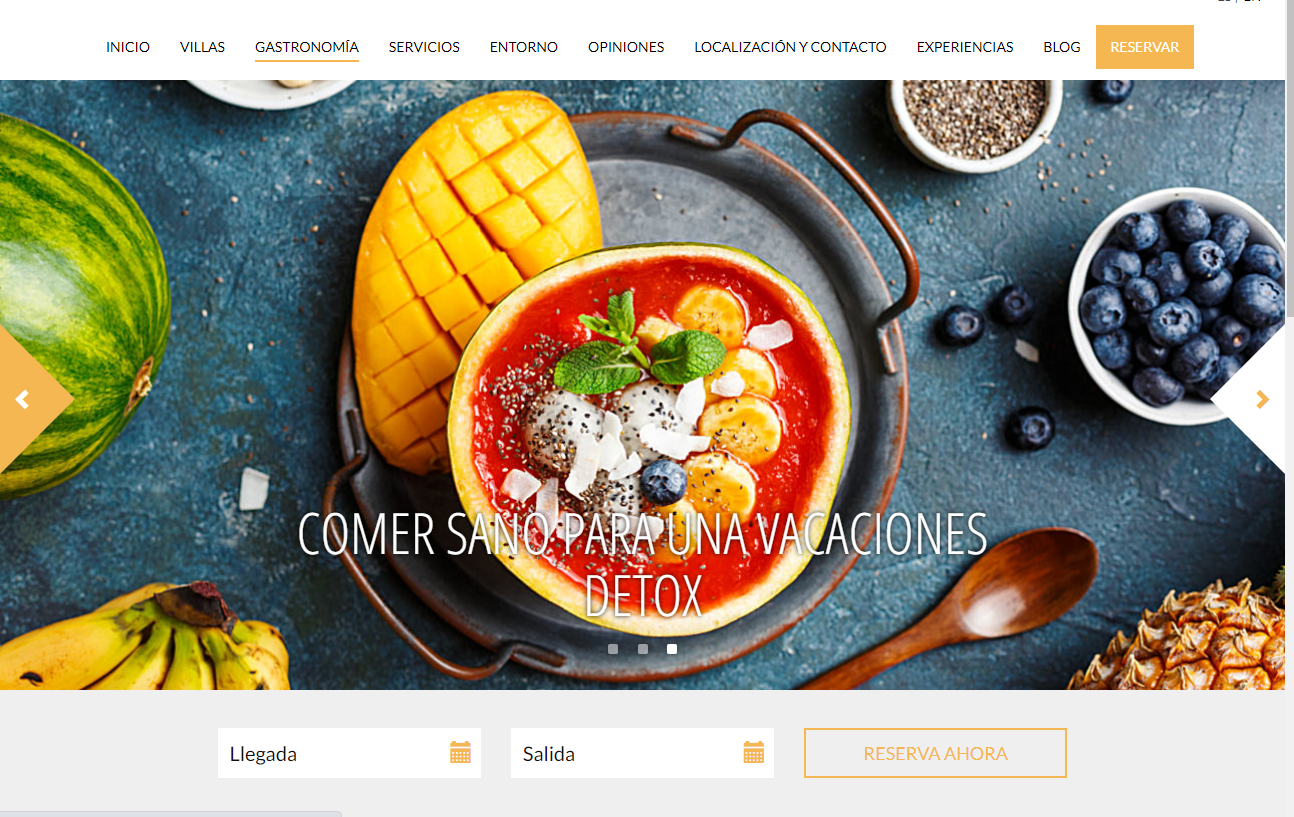 diseño web casas rurales