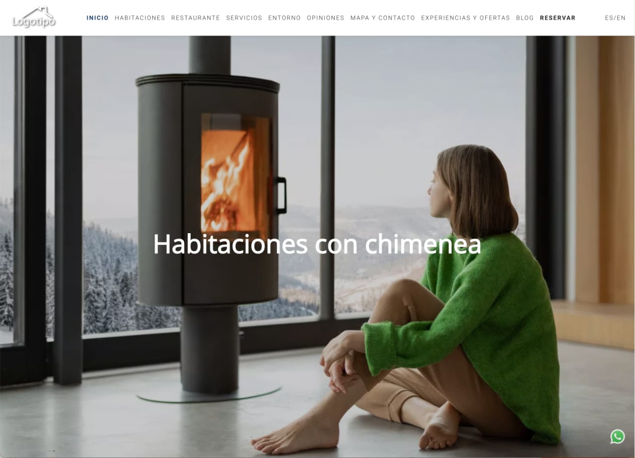 diseño web casas rurales