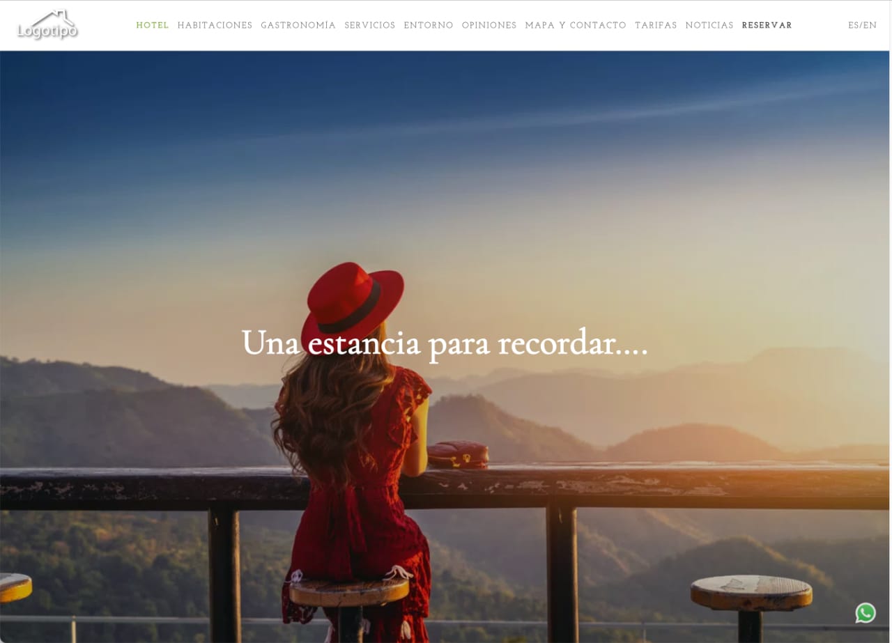 diseño web casas rurales