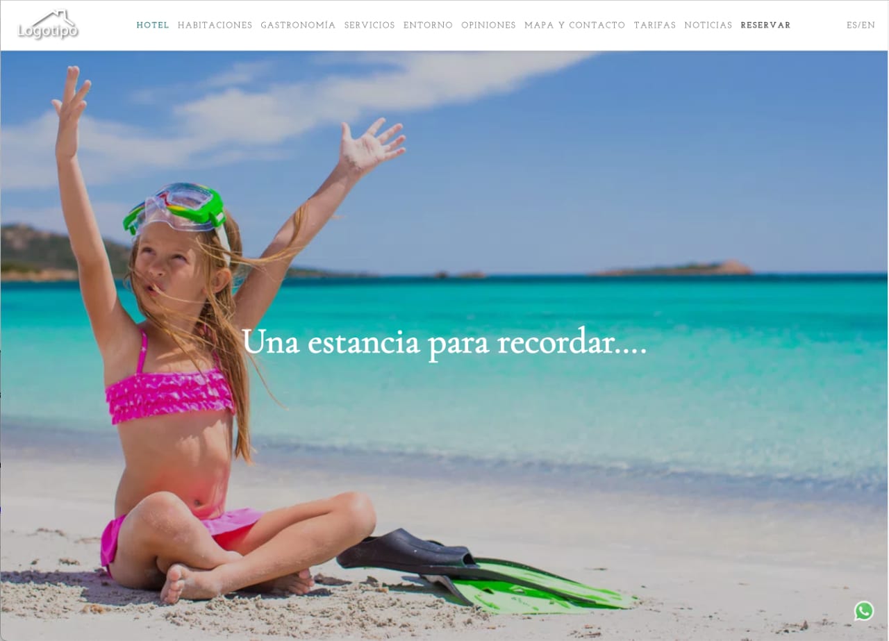 diseño web casas rurales