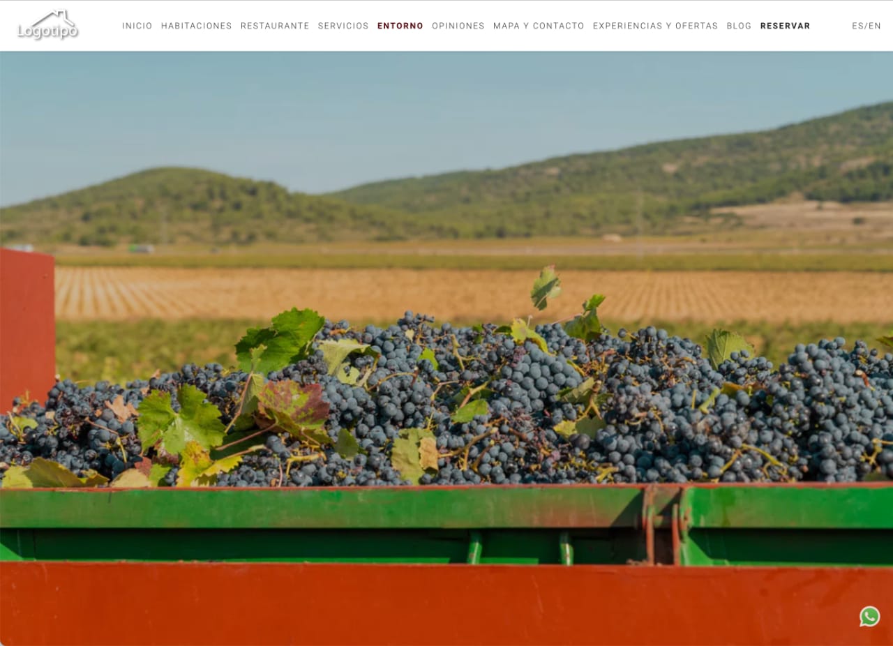 diseño web casas rurales