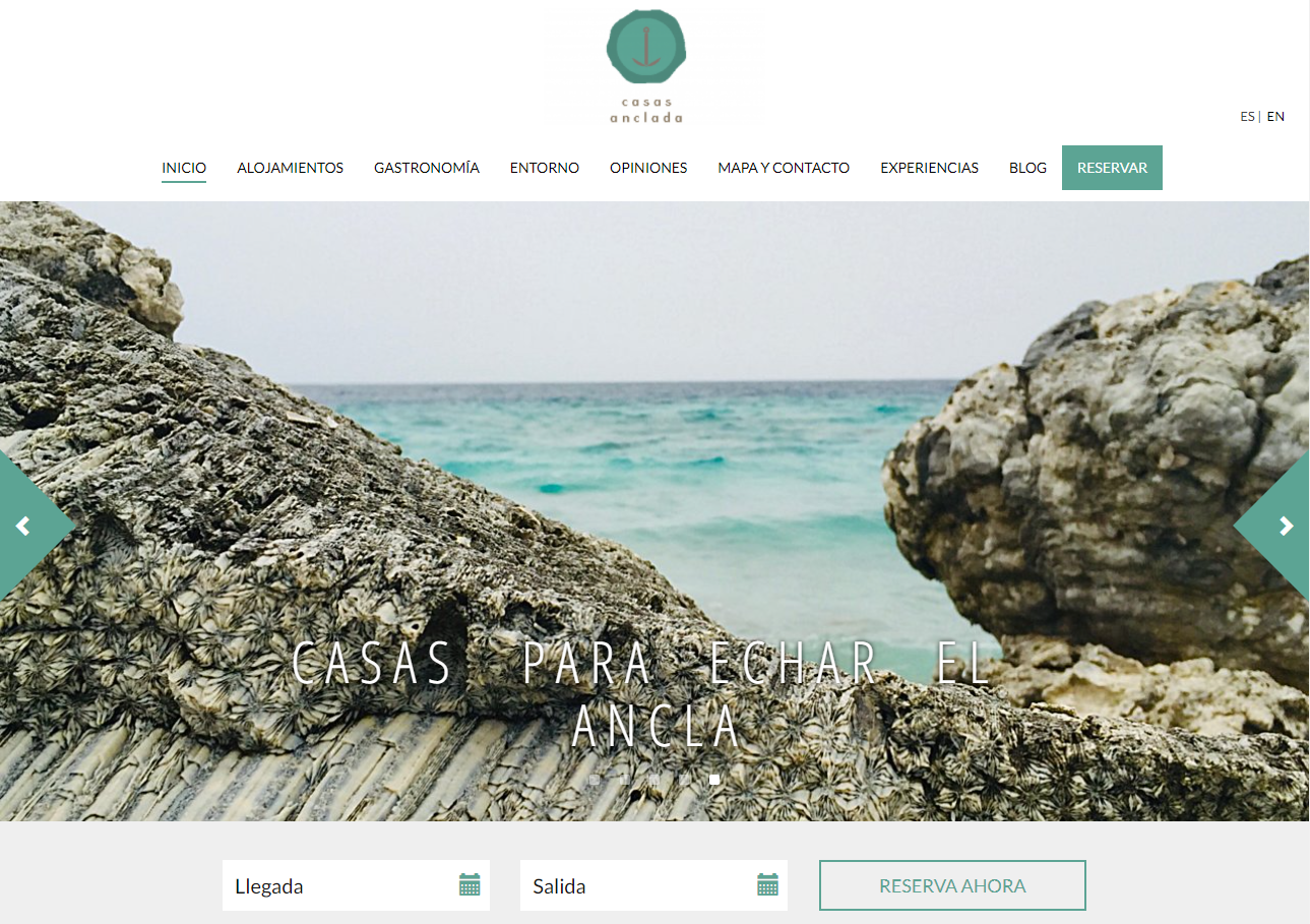 diseño web casas rurales