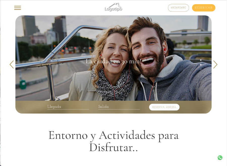 diseño web casas rurales